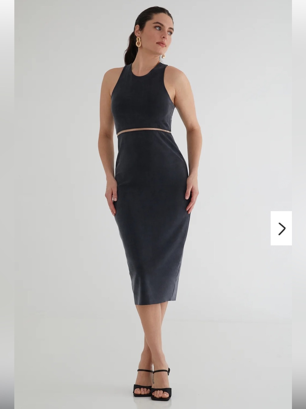 KADA Sculpt Racerback Midi Dress Size XL NWT